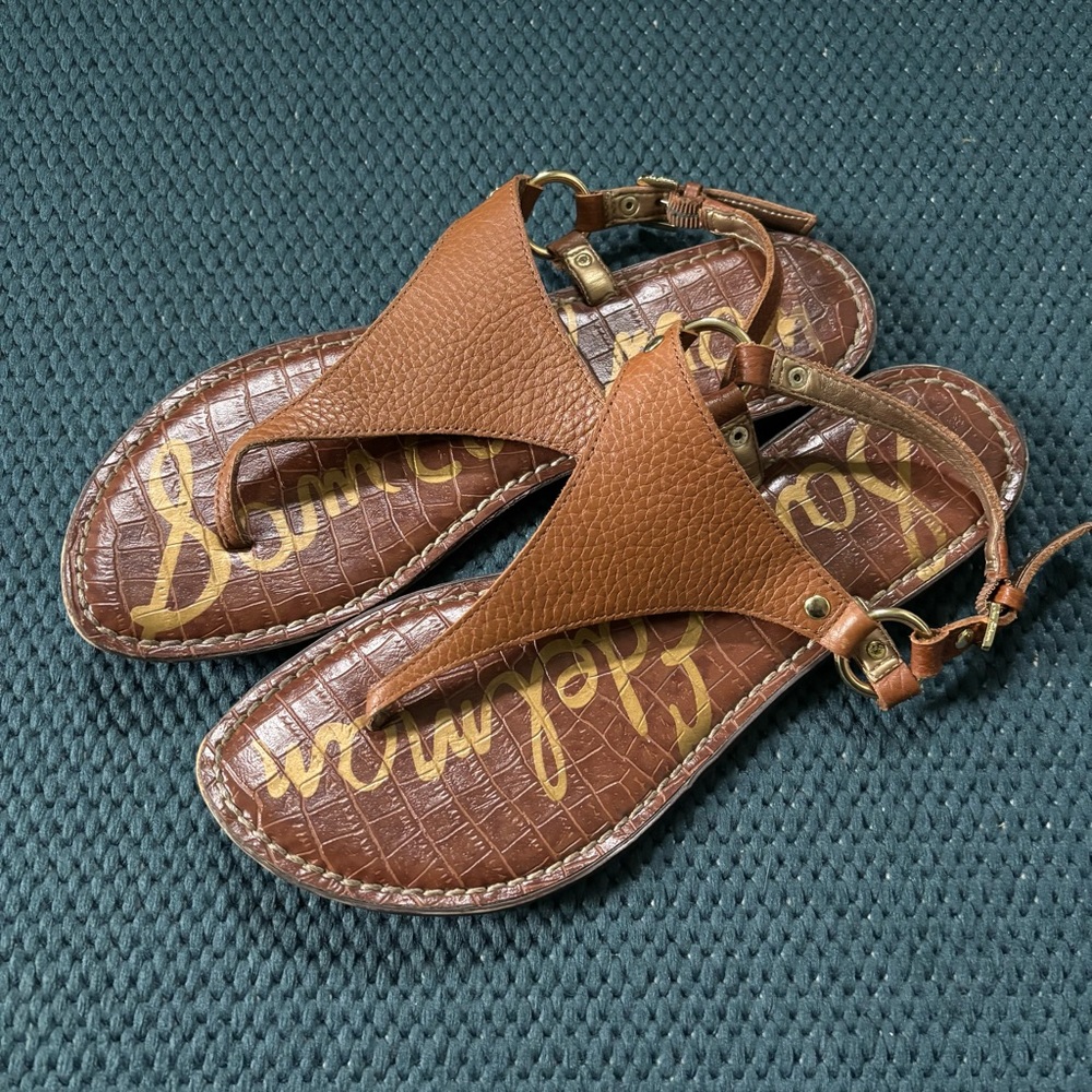 Sam Edelman Leather Thong Sandals